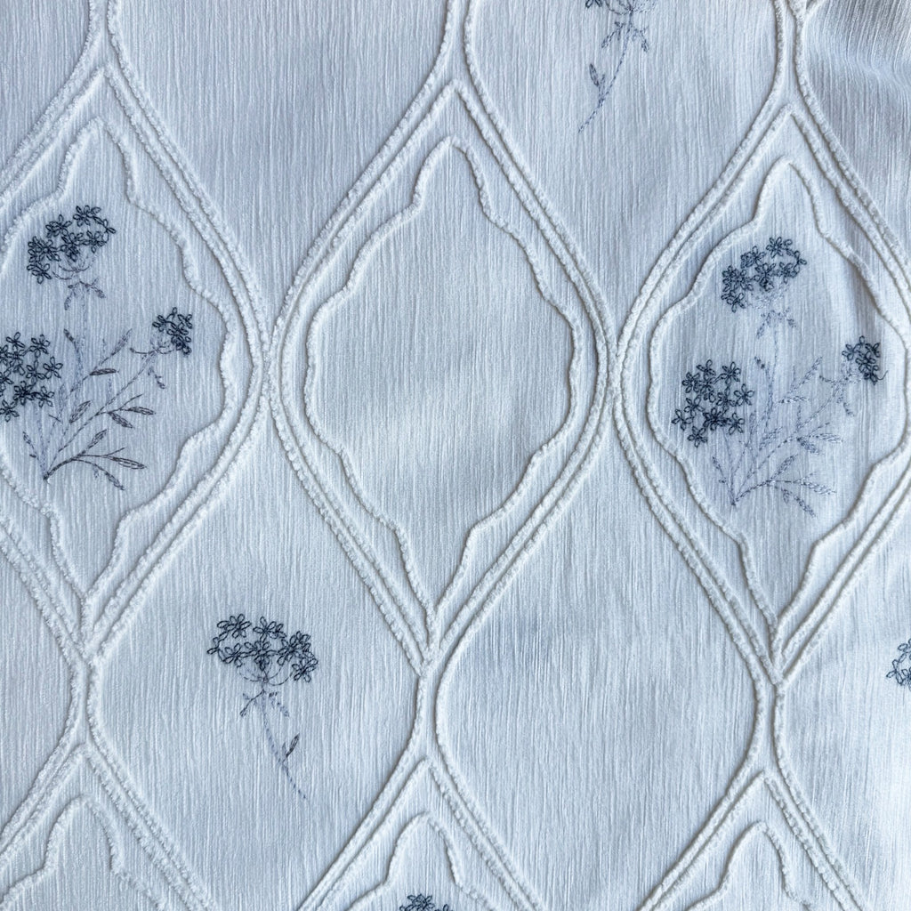Nakışlı Şönil Çift Kişilik Yatak Örtüsü - 250x260cm